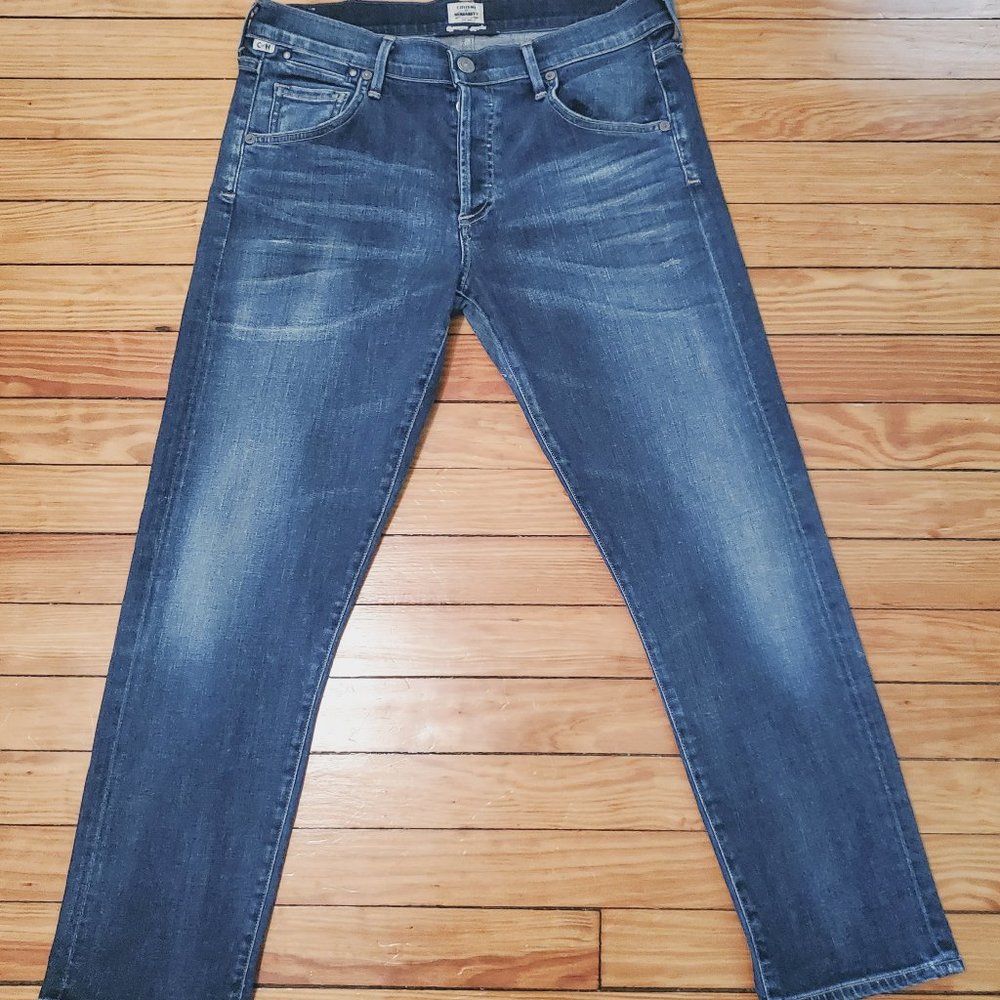 CoH Premium Vintage Emerson Slim Boyfriend Jeans With Button Fly Sz 29